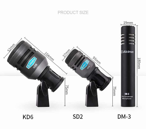 Alctron T8700-II Комплект микрофонов для ударных