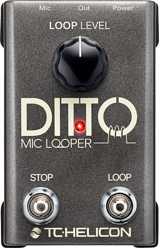 TC HELICON DITTO MIC LOOPER Напольная вокальная педаль эффектов