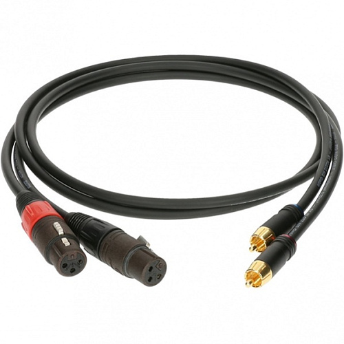 Klotz AL-RF0300 Акустический кабель RCA-XLRf, 3м, 2шт