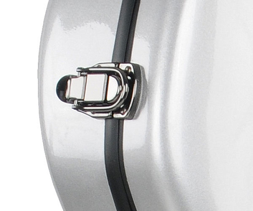 Jakob Winter CE-153-S Футляр для акустической гитары джамбо, стекловолокно, серебристый