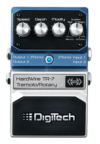Digitech TR-7 Stereo Tremolo and Rotary Гитарная педаль