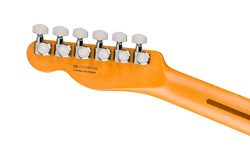 Fender American Ultra II Telecaster Avalanche Электрогитара, цвет белый