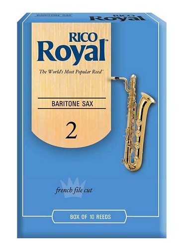 Rico RLB1020  Royal Трости для саксофона баритон, размер 2.0, 10шт