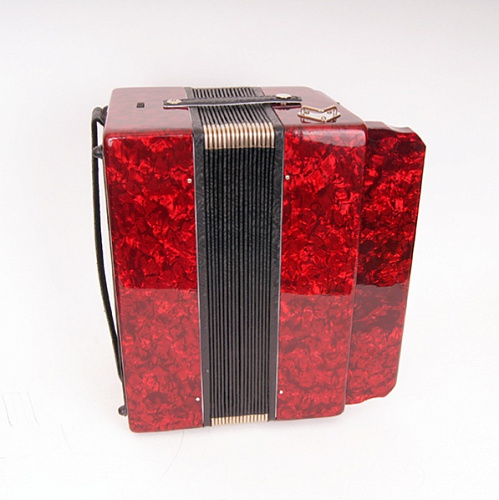 Шуйская гармонь S5XL-A-RED Гармонь "Чайка 314" 25х25-III-2, красная