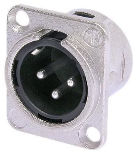 Neutrik NC3MD-L-1 Панельный разъем XLR male