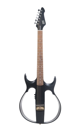 MIG Guitars SG3BL23 SG3 Сайлент-гитара, черная
