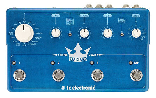 TC ELECTRONIC FLASHBACK TRIPLE DELAY Гитарная педаль эффекта задержки