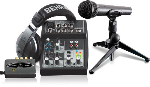 Behringer PODCASTUDIO USB Аудиоинтерфейс студийного класса
