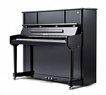 Фото:Ritmuller RN3(A111) Пианино, 126 см, цвет чёрный, полированное, серебряная фурнитура, Classic