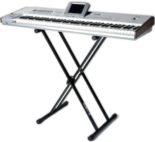 QUIK LOK T20 BK Усиленная стойка для клавишных инструментов