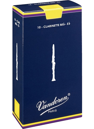 Vandoren CR113 Трости для кларнета Eb Традиционные №3 (10шт)