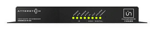 Attero Tech unHX2D HDMI Audio De-Embedder Embedder, Dante AES67