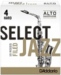 :Rico RSF10ASX4H Select Jazz Filed    ,  4,  (Hard), 10 