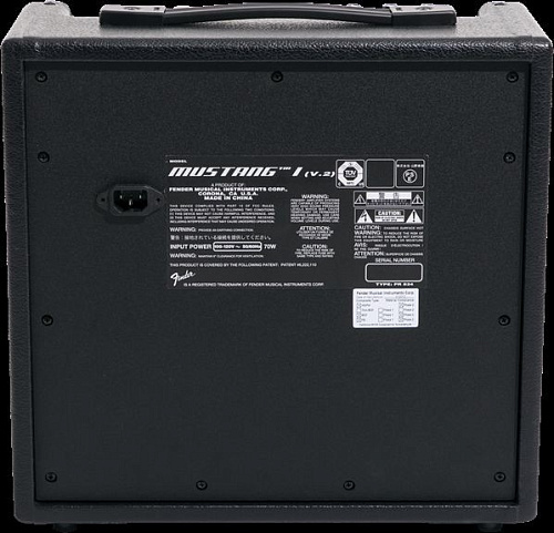 FENDER MUSTANG I (V2) Гитарный комбоусилитель, 20 Вт