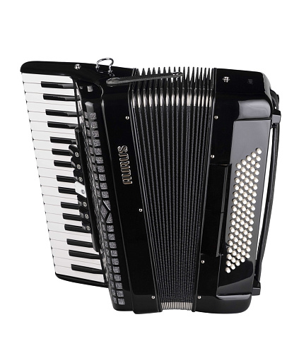 Aurus JH2006-BLACK Аккордеон 37/80/7/2, черный, с футляром