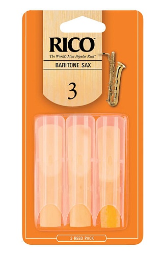 Rico RLA0330  Трости для саксофона баритон, размер 3.0, 3шт