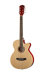 Фото:Foix FFG-2039C-NA Акустическая гитара, цвет натуральный