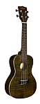 :KALA KA-CEMBK Concert Exotic Mahogany Black Ukulele  