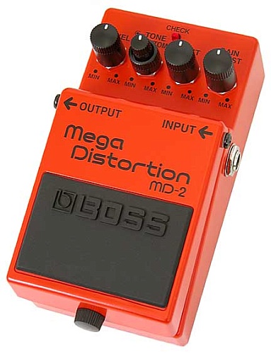 Boss MD2 Эффект Mega Distortion