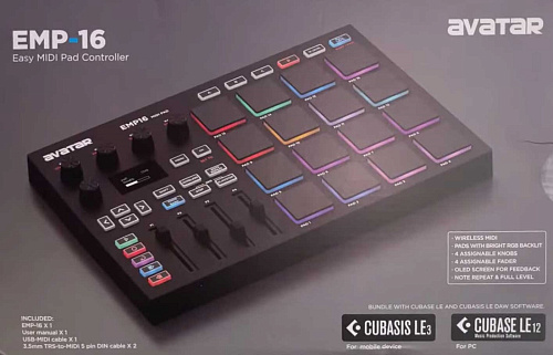Avatar EMP-16 MIDI контроллер