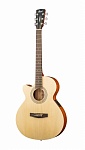 Фото:Cort SFX-ME-LH-OP SFX Series Электроакустическая гитара, с вырезом, леворукая, цвет натуральный