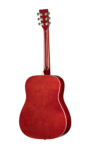 Caraya F630-RDS Акустическая гитара, красный санберст