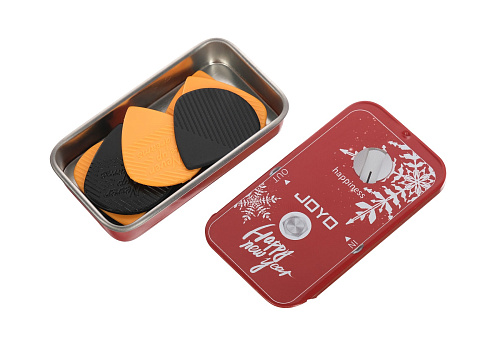 Joyo Pickbox Медиаторы в жестяной коробочке, 10 шт