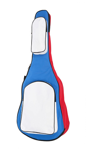 MEZZO MZ-ChGC-3red/blue/wh Чехол для классической гитары, триколор