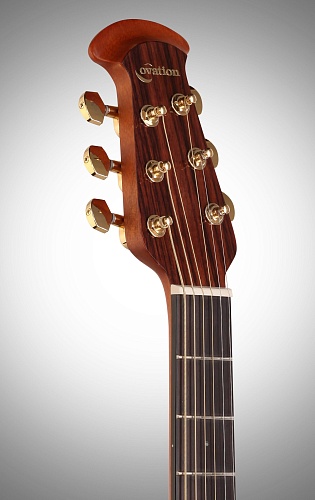 Ovation CE44P-FKOA Celebrity Elite Plus Mid Cutaway Natural Figured Koa Электроакустическая гитара