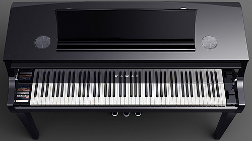 Kawai NOVUS NV-10 Цифровой рояль, цвет черный, рояльная механика Millenium III Hybrid