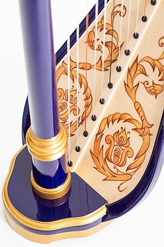 Resonance Harps MLH0022 Iris Арфа 21 струнная (A4-G1), цвет синий глянцевый