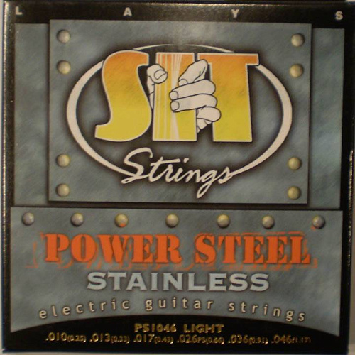 SIT PS1046 POWER STEEL Струны для электрогитары, 10-46