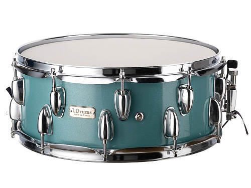 LDrums LD5411SN Малый барабан, сине-зеленый, 14"*5,5"