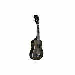 :KALA KA-SEMBK Soprano Exotic Mahogany Black Ukulele  