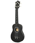 Фото:Tutti JR-10 BK Укулеле сопрано 21", цвет чёрный