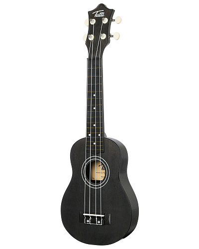 Tutti JR-10 BK Укулеле сопрано 21", цвет чёрный
