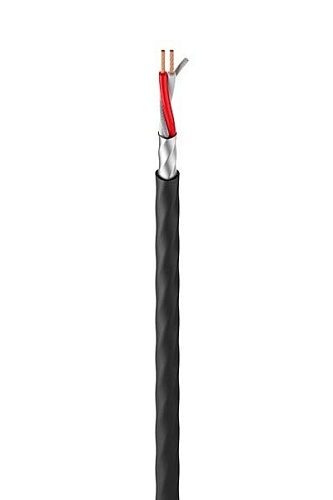 Roxtone MC032/100 Black Тонкий инсталляционный микрофонный кабель из бескислородной меди на катушке (100 м)