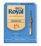 Фото:Rico RIB1015 Rico Royal Tрости для саксофона сопрано, размер 1.5, 10 штук
