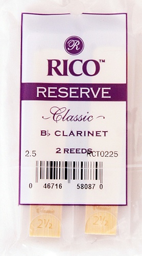 Rico RCT0225 Reserve Classic    Bb,  2.5, 2.