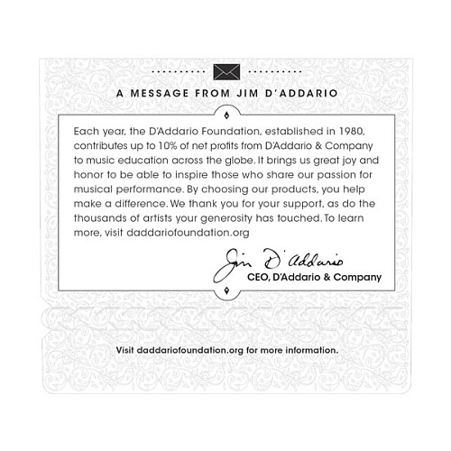 D'Addario EJ46FF Pro-Arte Carbon     ,  