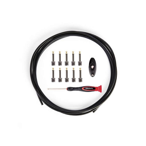 Planet Waves PW-MGPKIT-10 Набор для соединения педалей, в комплекте: 10 джеков, 3 м. кабель, кусачки для кабеля, отвертка