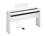 Фото:Yamaha P-125aWH Цифровое пианино, со стойкой и педалью, белое (3 коробки)
