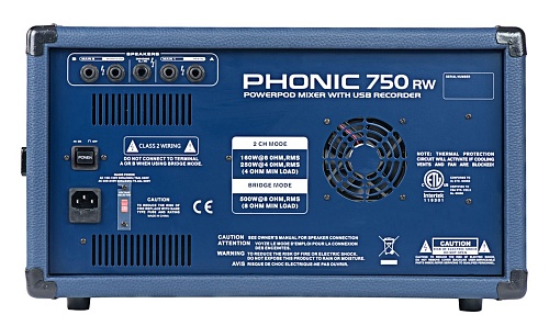 Phonic POWERPOD 750RW  7-   