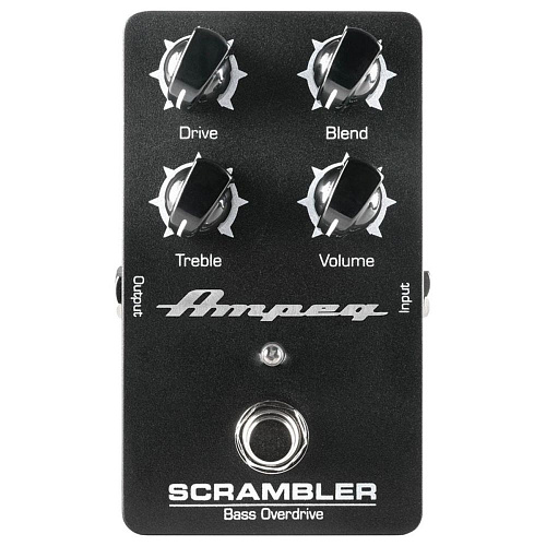 AMPEG SCRAMBLER Bass Overdrive Педаль овердрайв для бас-гитары
