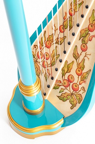 Resonance Harps MLH0026 Iris Арфа 21 струнная (A4-G1), цвет бирюзовый глянцевый
