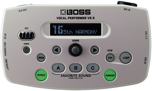 BOSS VE-5-WH Вокальный процессор