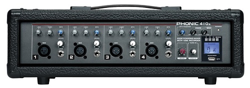 Phonic POWERPOD 410R Активный 4-х канальный микшерный пульт