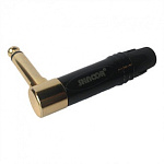 Фото:SHNOOR SP2R-G-B Разъем на кабель 6.3мм угловой male