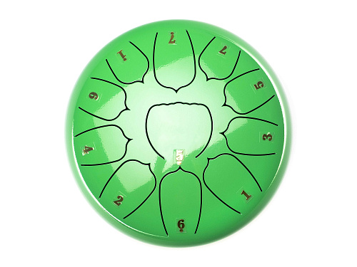 Foix FTD-1011D-GR Глюкофон, 25 см, Ре мажор, зеленый