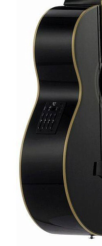 Ibanez AEB8E Black Электроакустическая бас-гитара, цвет черный